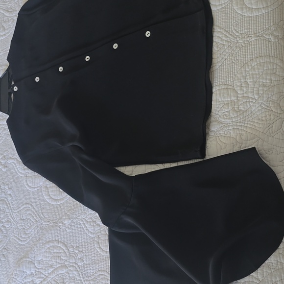 Carmen, Elegant Black Women's Top Sz 6 - Picture 4 of 7